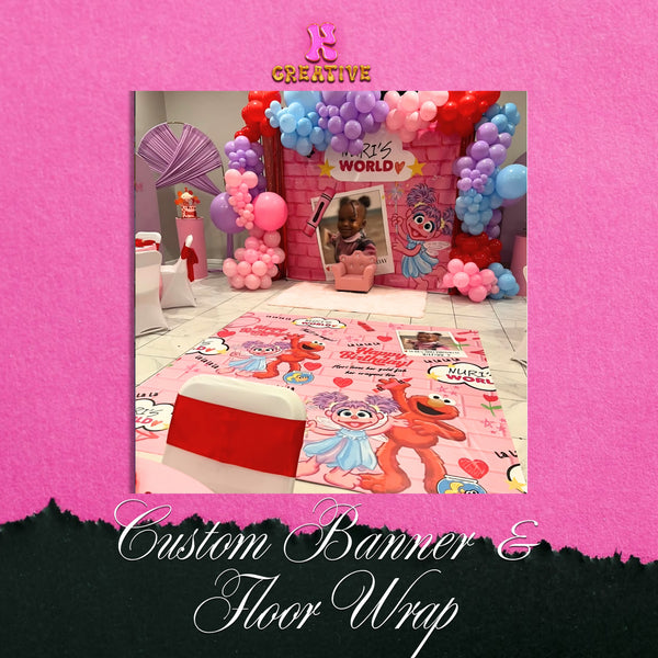 Custom Banner / Floor Wrap (8x8)