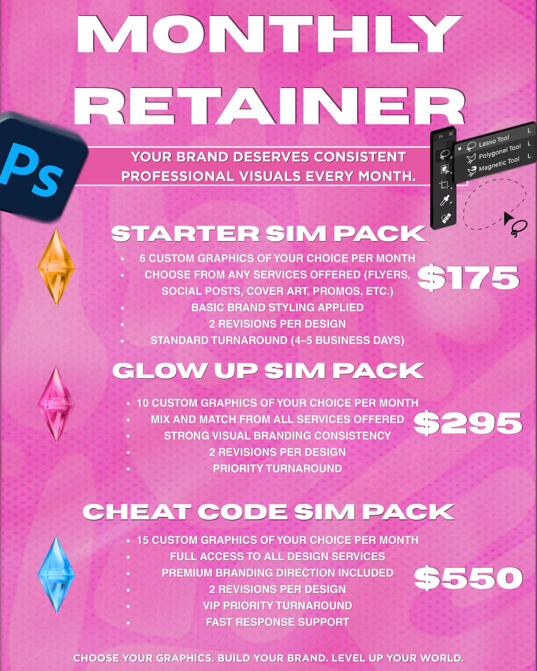 Monthly retainer